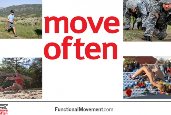 Move often